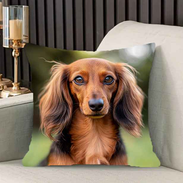 TEMU 1 ks Moderní povlak na polštář s potiskem krátkosrstého psa, 45,72 x 45,72 cm, lze prát v pračce, zapínání na zip, měkký a hladký na dotek,