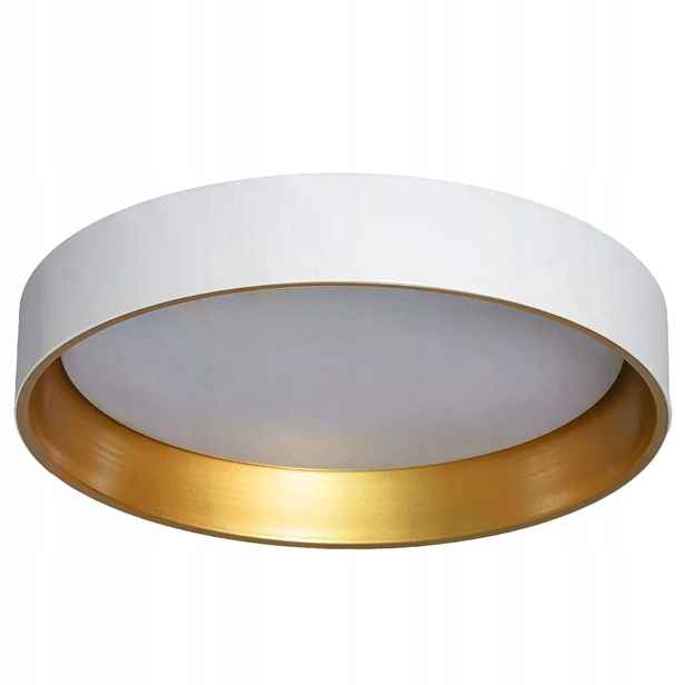 Stropní svítidlo stropní svítidlo Led bílá zlatá kulatý 45 cm moderní Abruzzo
