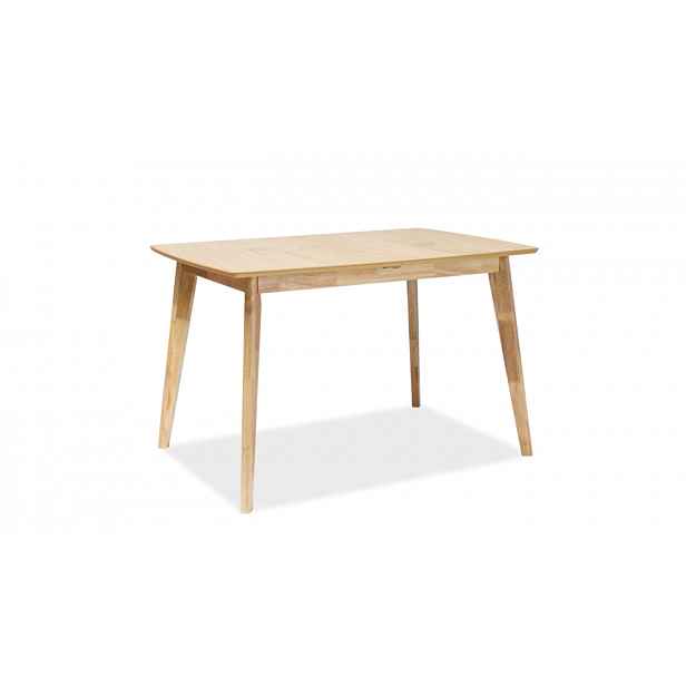 AKCE Jídelní stůl s deskou v dekoru dub BRANDO 120(160)x80, rozkládací II. jakost