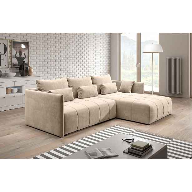 Designová sedací souprava ILONIE - béžová