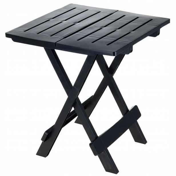 Skládací Turistický Stolek Z Polypropylenu 43X45X50 CM Antracitový
