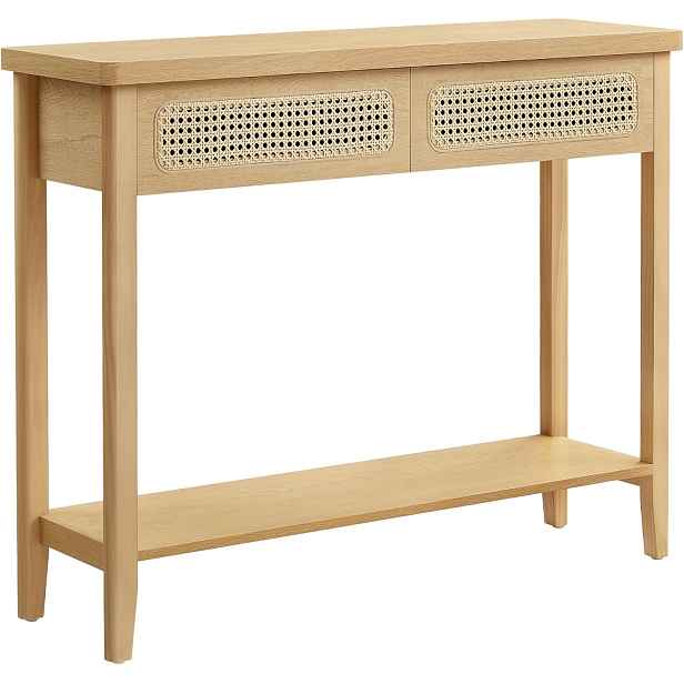 SONGMICS Konzolový stolek Vasagle Bench dub přírodní