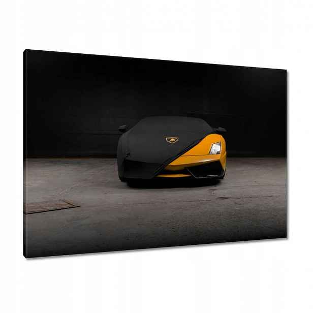 Obrazy 100x70 Oranžové auto