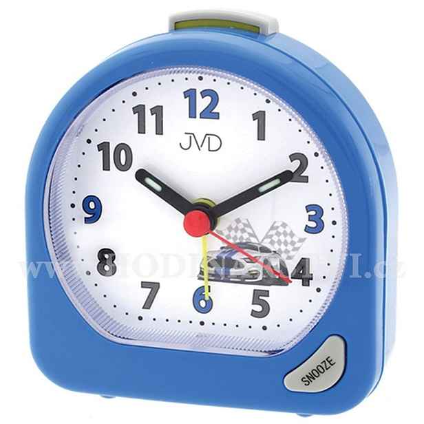 Budík Q JVD SR672.5 modro-černý
