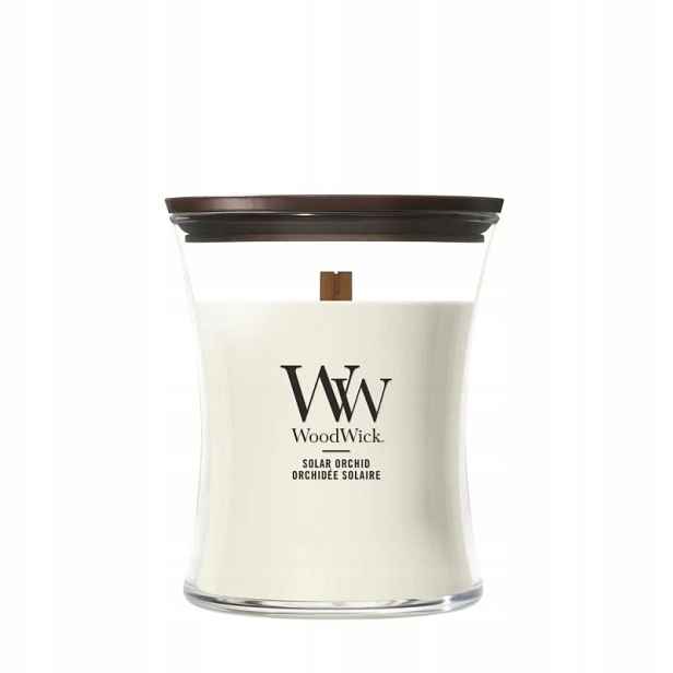 Střední svíčka Solar Orchid WoodWick
