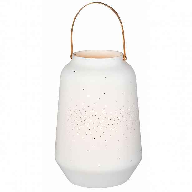 Räder Bílá porcelánová LAMPA vel. XL (30 cm)