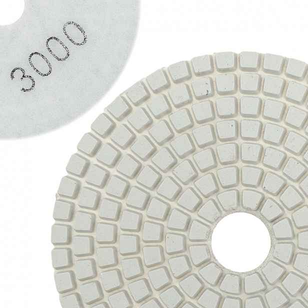 Diamantový kotouč pro broušení keramického slinuté dlažby 100 mm P3000 Polax