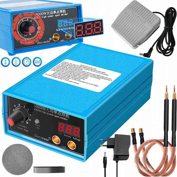 Přenosná Bodová Svářečka Diy Mini Svařování Kovu 4000MAH Baterie