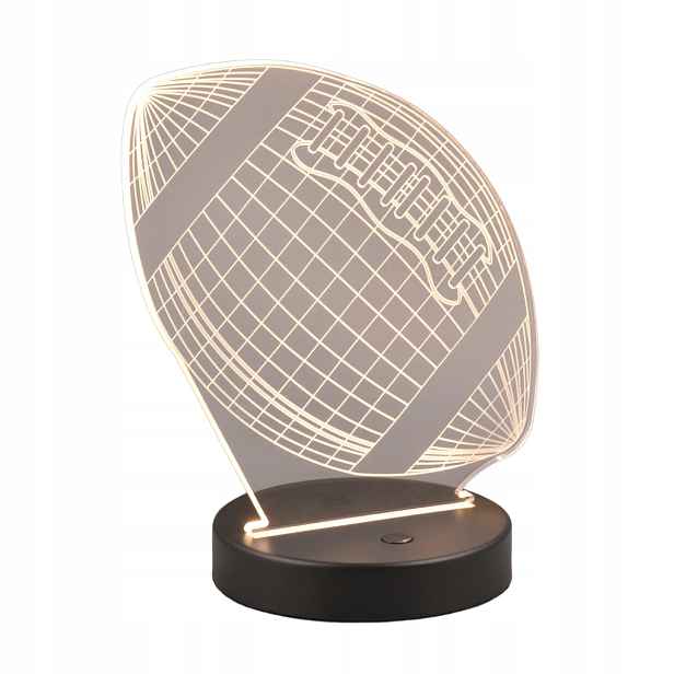 Rl Noční lampa Fotbalový míč Rgbw Led 3W 250lm