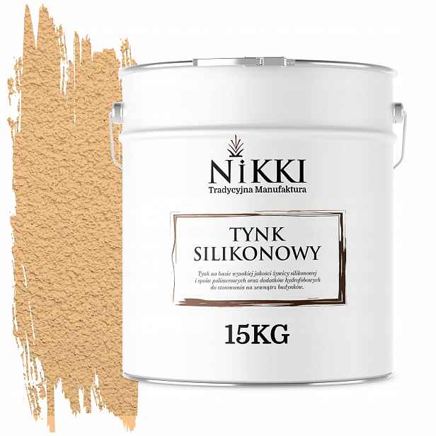 Silikonová Omítka Fasádní Oranžová Světlá F764 15KG Zrno 3.0mm