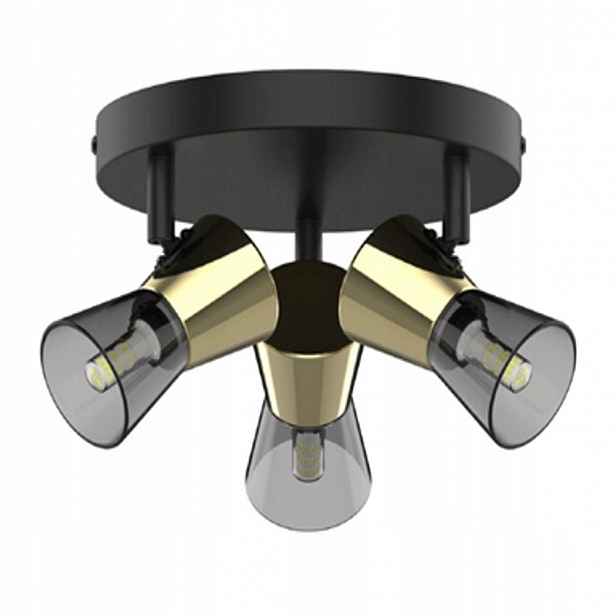 Spot Reflektorová lampa černá 3 zdroje G9 Pohyblivé 23 cm Cento Zuma Line