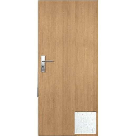 Vchodové dveře Naturel Entry pravé 80 cm borovice bílá ENTRYBB80P