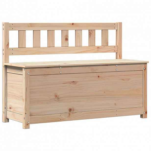 vidaXL Lavice 110 x 41 x 76,5 cm masivní borovice