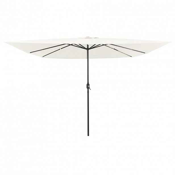 vidaXL Zahradní slunečník Písková 295 x 295 x 245 cm Polyester a ocel