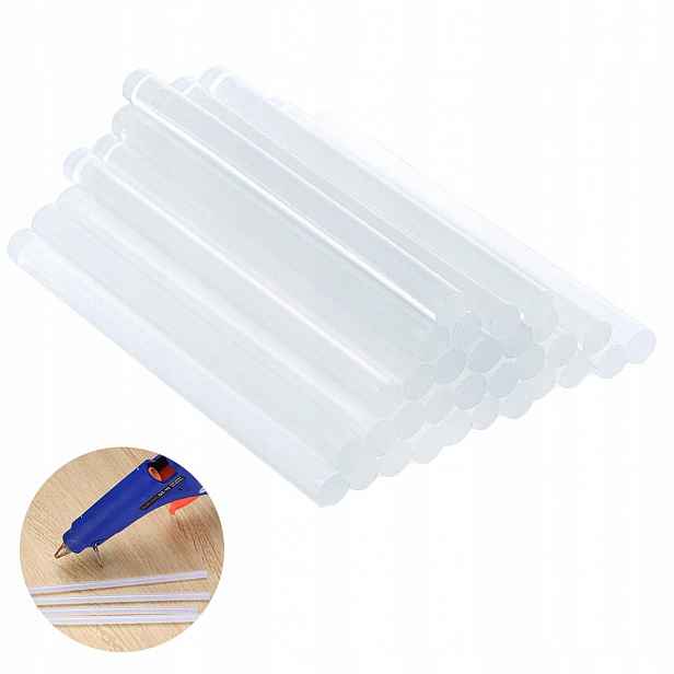 Lepidlo Na Horkou Pistoli 11 mm X 200 mm Bezbarvé Lepicí Vložky 200 ks