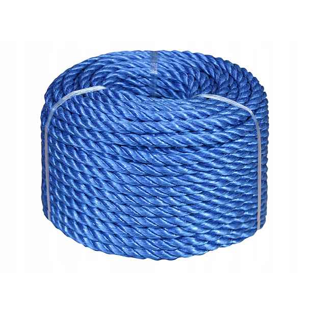 Polypropylenové lano 8 mm x 100 m. Pro přepravu, zahradu a Diy!