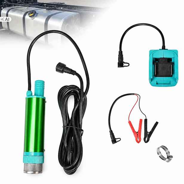 Pro Makita 18V Akku Pompka Pumpa Na Vypouštění Paliva Oleje Vody 24V