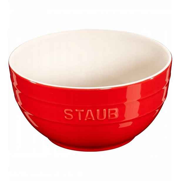 Staub Serving keramická miska kulatá 18 cm 1,5 l červená