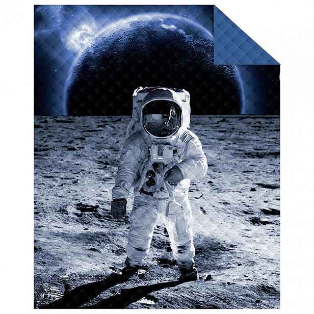 Dětský přehoz na postel ASTRONAUT 170 x 210 cm