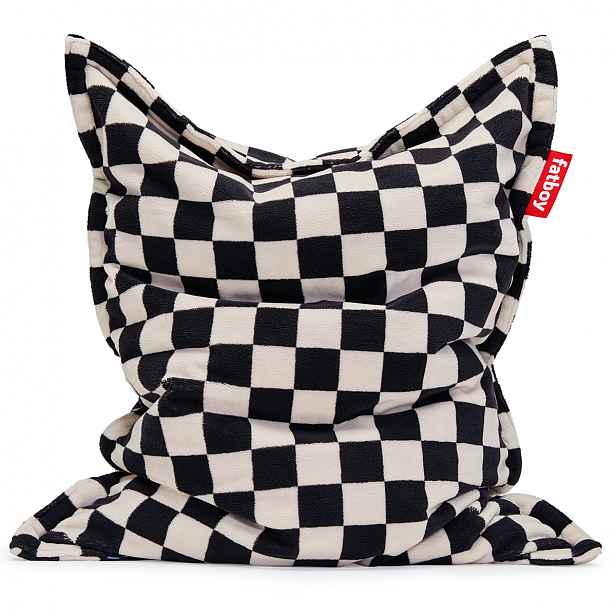 Sedací vak Original Slim Teddy, více barev - Fatboy Barva: šachovnicová černo-ecru