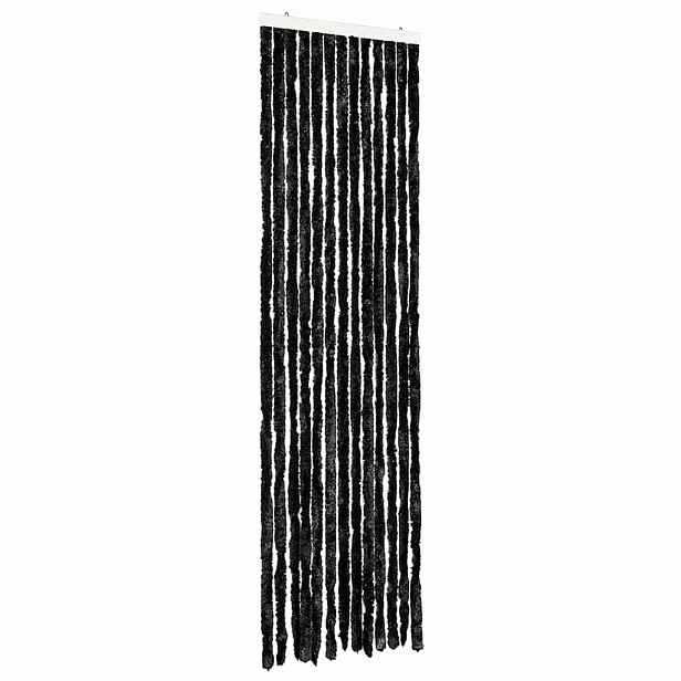 vidaXL Závěs proti hmyzu antracitový 56 x 200 cm Chenille