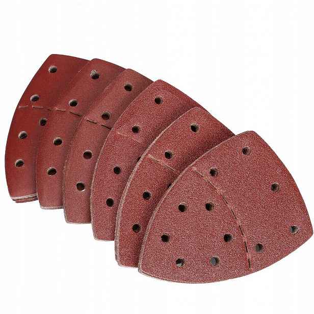 100 Ks Brusný Papír Na Suchý Zip Žehlička Pro Brusku 105x152 mm P40-P180