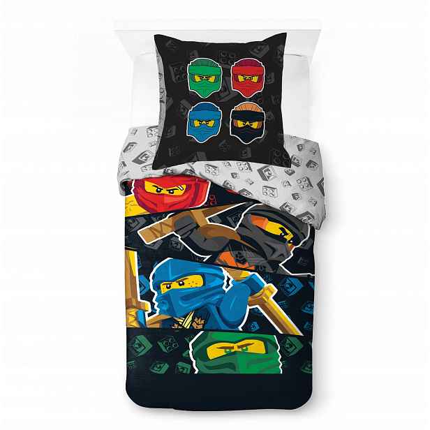 Dětské Povlečení Pro Mládež 140x200 Lego Ninjago 27