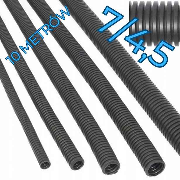 Husí Krk automobilový chránič kabelů 7/4,5 mm Vysoká Kvalita -10 m