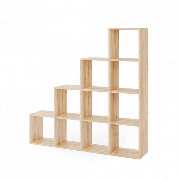 Vicco SCHODIŠŤOVÝ REGÁL Sonoma 142.5 x 140 cm