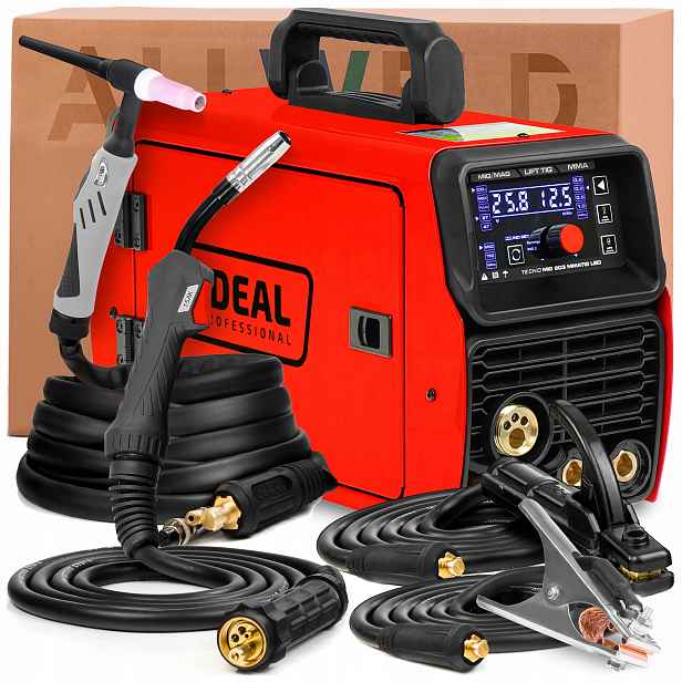 Svářečka Ideal Tecno Mig 203 Led 230V 200A Synergie Tig Lift Mma Flux