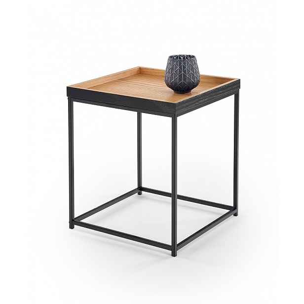 Konferenční stolek YAVA, přírodní/černá