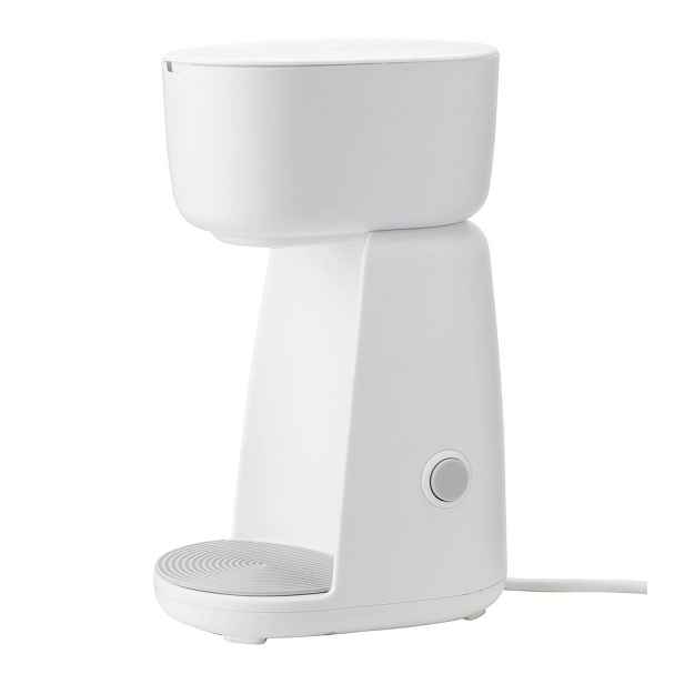 Bílý plastový kávovar na filtrovanou kávu 400 ml Foodie – RIG-TIG