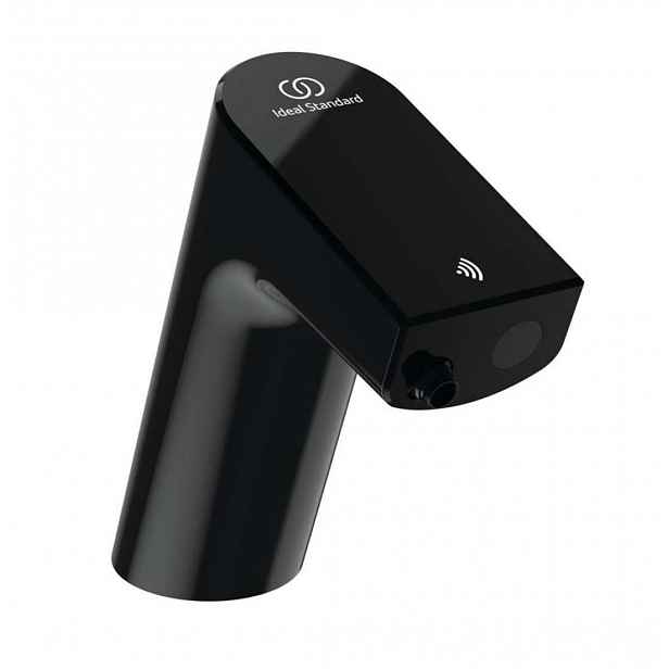 Ideal Standard Intelliflow - Elektronický umyvadlový ventil, pro studenou vodu, bateriové napájení, Black Onyx A7859B3