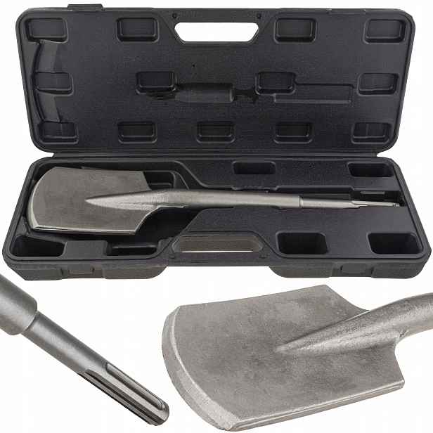 Dláta Na Betonu Dláto Sds Max Řezačka Lopata Cementu Suť 110X410 MM