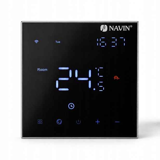 Termostat s Wi-Fi ovladačem Navin EH602 B-16A pro podlahové vytápění, č