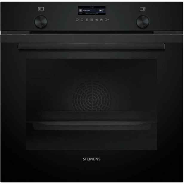 Vestavná pečicí trouba Siemens 60 x 60 cm Deep black inox HB279GBB3