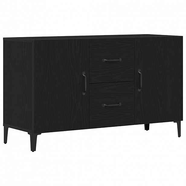 vidaXL Servírovací skříň Černý dub 100 x 36 x 60 cm Kompozitní dřevo