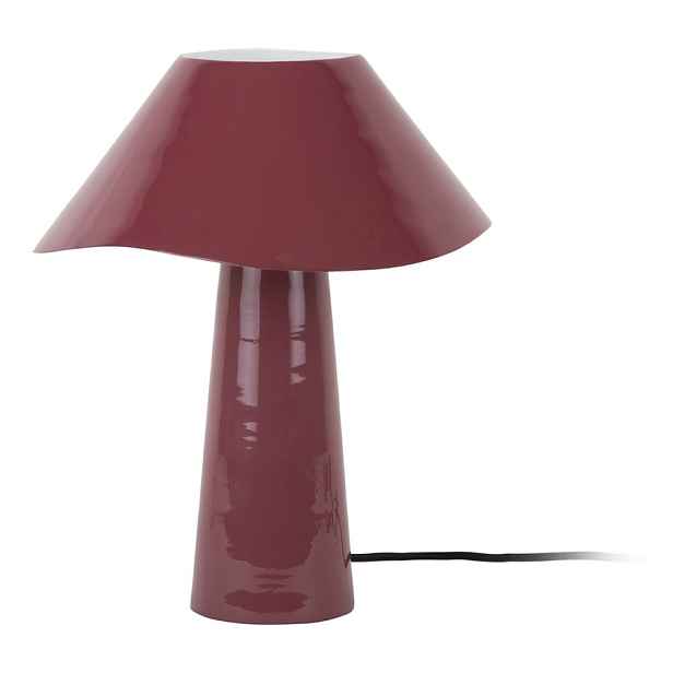 Růžovofialová stolní lampa (výška 33 cm) Ameno  – Leitmotiv