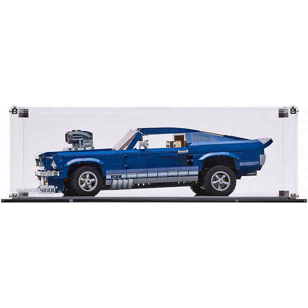 Vitrína Blacked Brick pro Lego 10265 Creator Expert Ford Mustang