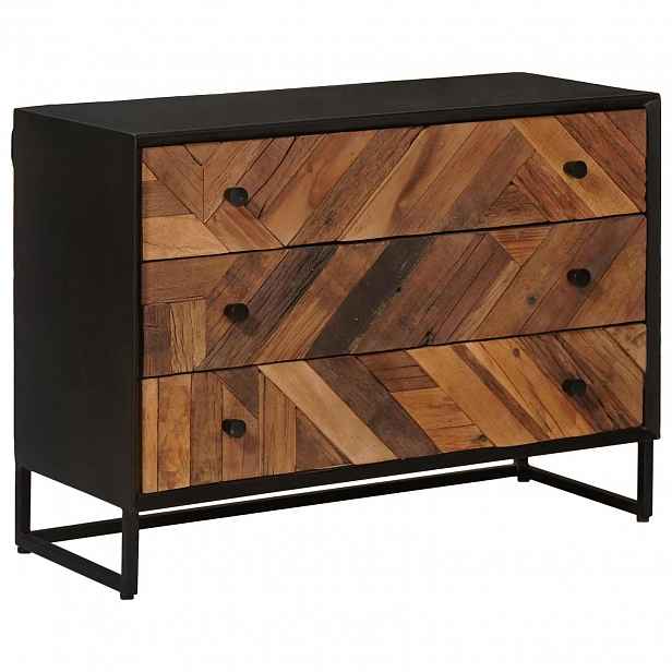 vidaXL Skříň se zásuvkami se zásuvkou 75 x 30 x 54 cm