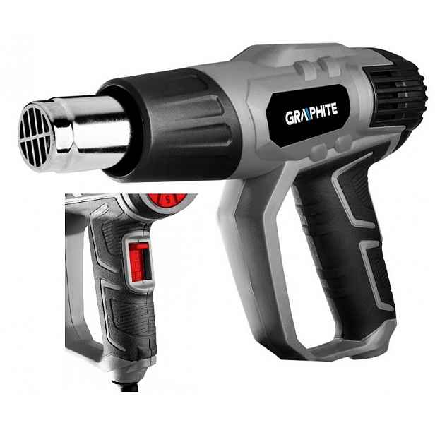 Graphite Horkovzdušná Pistole 2000W kufr 59G526