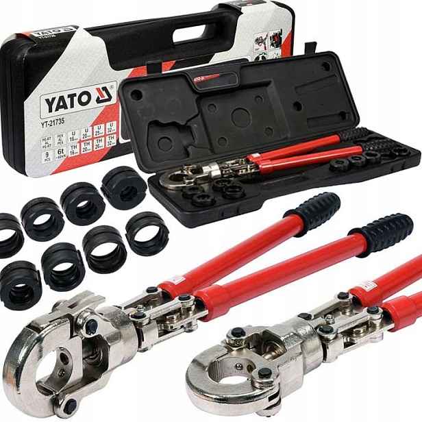 Svěrák na trubky Yato YT-21735