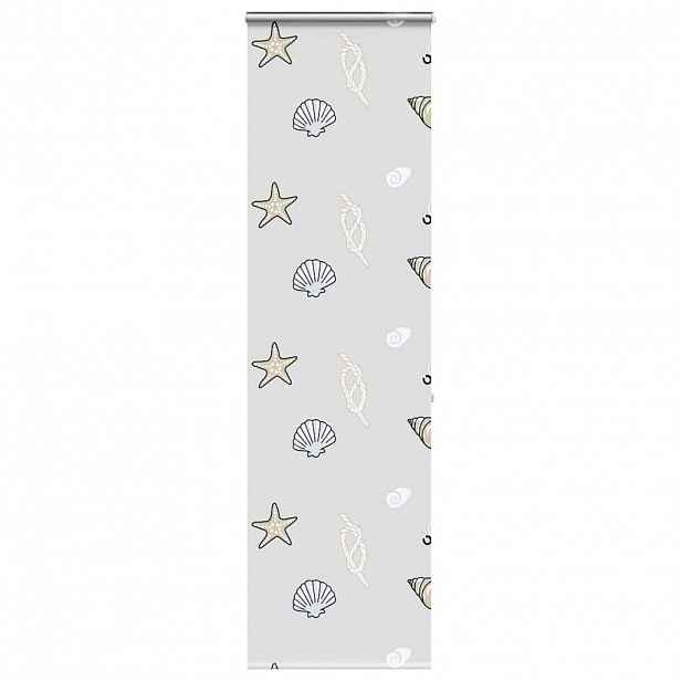 vidaXL Sprchová roleta s kazetou 60x240 cm Šířka látky 56 cm