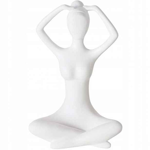 Figurka jogínky Yoga, výš. 29 cm