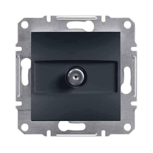 Schneider Electric Asfora zásuvka sat, koncová, antracit EPH3700171