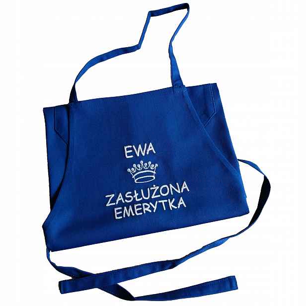 Vtipný dárek pro Důchodce u příležitosti odchodu do důchodu – Zástěra s výšivkou