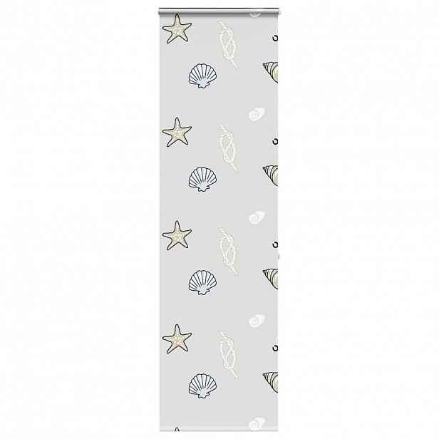 vidaXL Sprchová roleta s kazetou 70x240 cm Šířka látky 66 cm
