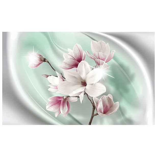 Fototapeta Magnolie s jemností v růžovo-šedých tónech 350x250 lepidlo