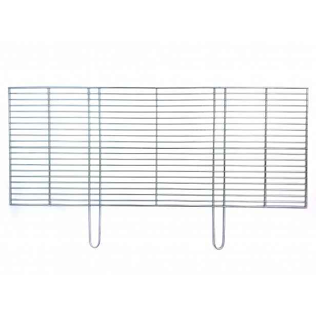 Rošt pro stavbu grilu 100 x 40 cm Chromovaný