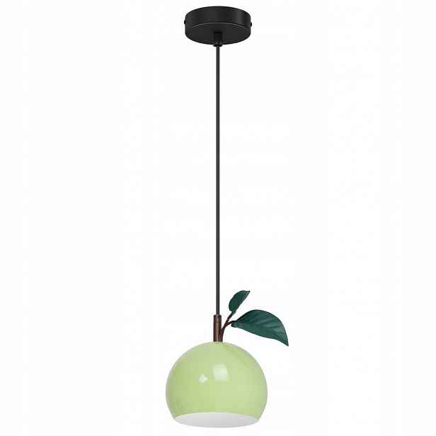 Závěsná lampa zelené jablko s listem Apple 8941 Luminex
